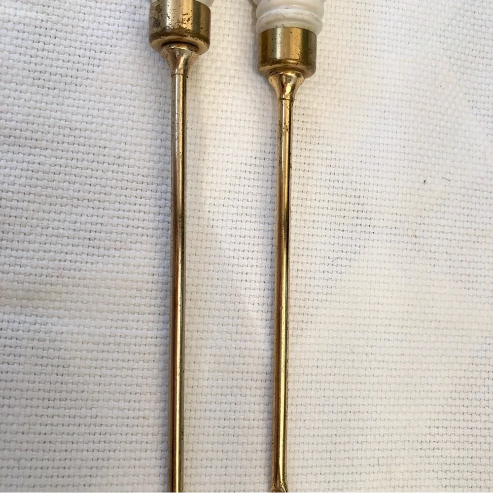 Vintage spoon and fork condiment cocktail with King tops bar set